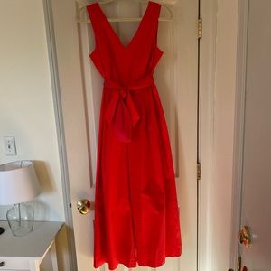 J. Crew Wrap V-Neck Wide Leg Jumpsuit